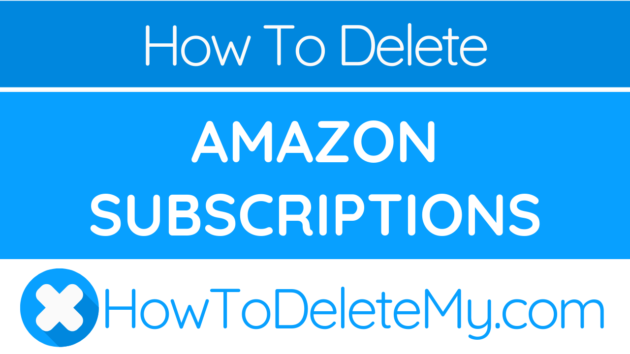 amazon video subscriptions manage