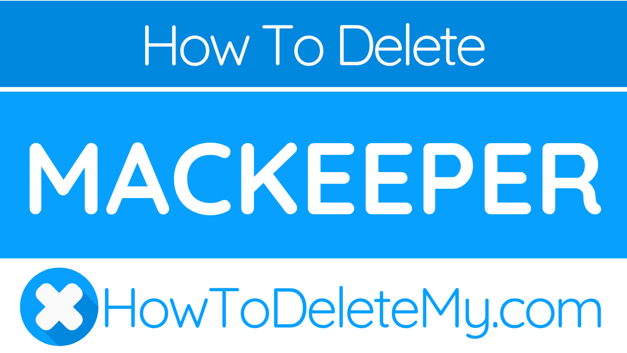 delete mackeeper