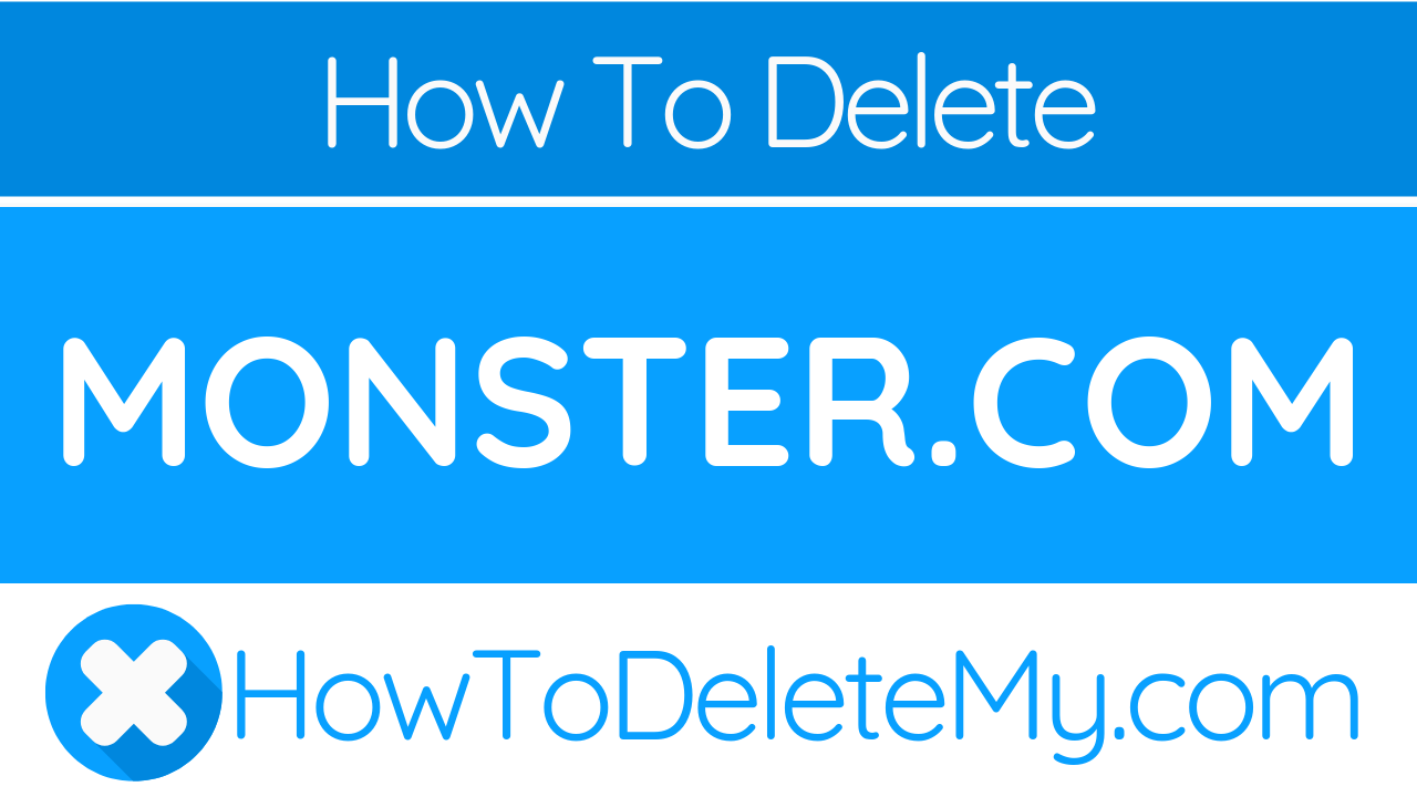 monster legend how to delete a facebook acccount