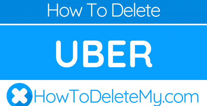 How to delete or cancel Uber