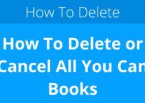 How To Delete or Cancel All You Can Books