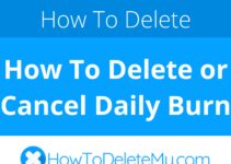 How To Delete or Cancel Daily Burn
