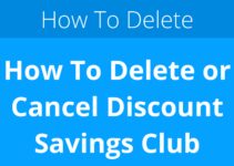 How To Delete or Cancel Discount Savings Club