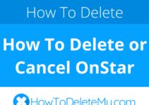 How To Delete or Cancel OnStar