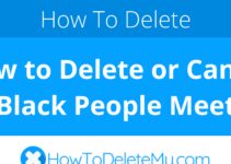 How to Delete or Cancel Black People Meet