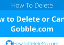 How to Delete or Cancel Gobble.com