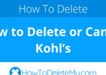 How to Delete or Cancel Kohl’s