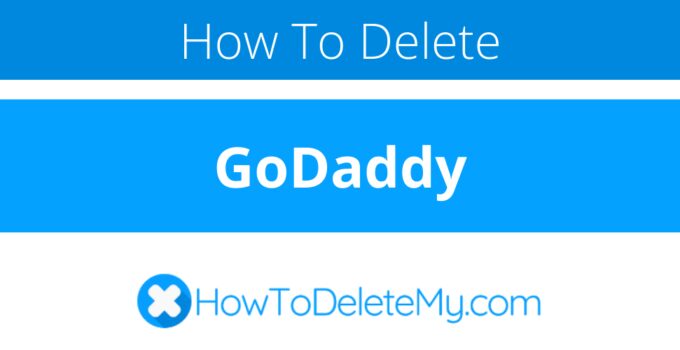 How to delete or cancel GoDaddy