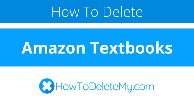 How to delete or cancel Amazon Textbooks
