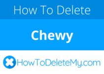 How to delete or cancel Chewy