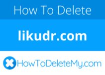 How to delete or cancel likudr.com