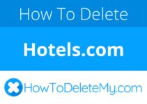How to delete or cancel Hotels.com