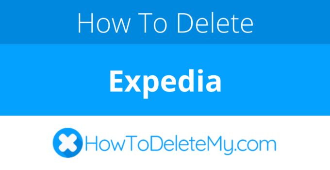 How to delete or cancel Expedia