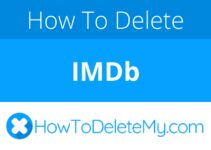 How to delete or cancel IMDb