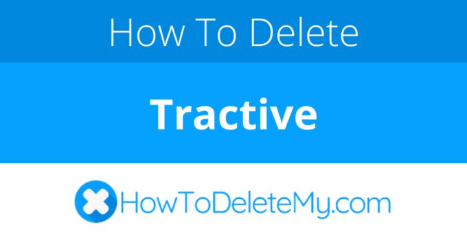 How to delete or cancel Tractive