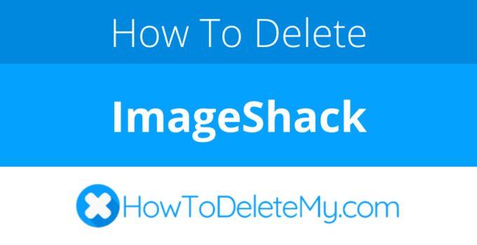 How to delete or cancel ImageShack
