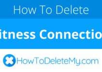 How to delete or cancel Fitness Connection